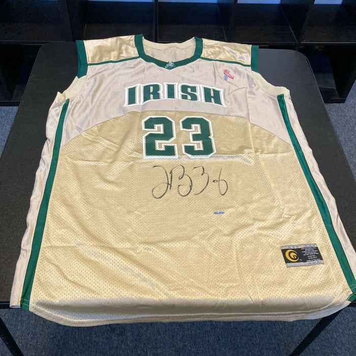 LeBron James Rookie Signed St. Vincent St. Mary High School Jersey UDA COA