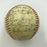 Beautiful 1937 Chicago White Sox Team Signed American League Baseball JSA COA