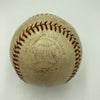 Ted Williams Playing Days Signed 1950's American League Cronin Baseball JSA