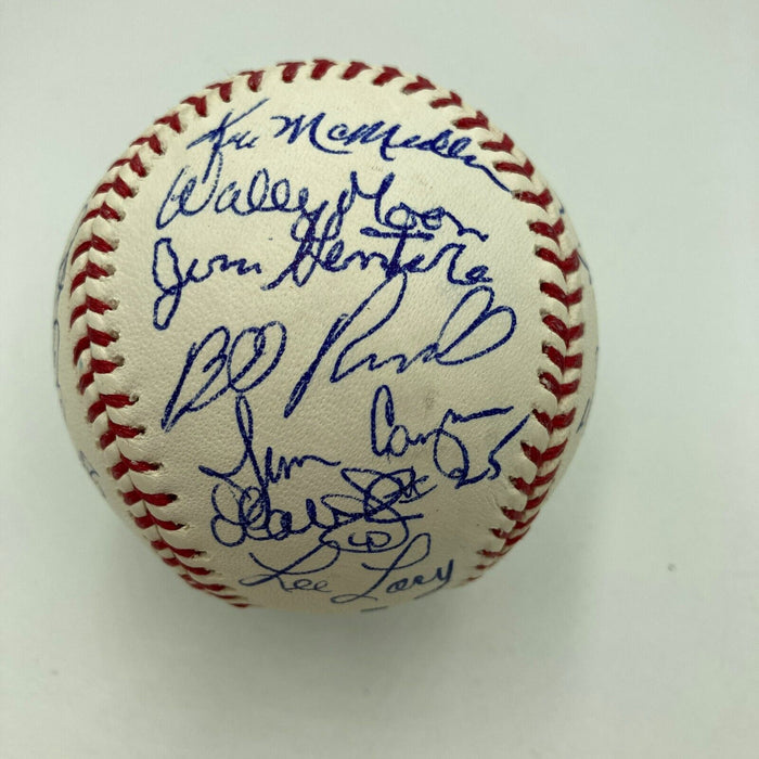 Duke Snider Los Angeles Dodgers Legends Signed Baseball 26 Signatures JSA COA