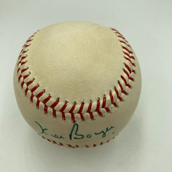 Beautiful Ken Boyer Single Signed Baseball PSA DNA Graded 9 MINT