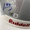 2004 New England Patriots Super Bowl Champs Team Signed Helmet Tom Brady Beckett