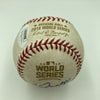 2016 World Series Game Used Baseball Signed By Umpire Crew JSA COA Chicago Cubs