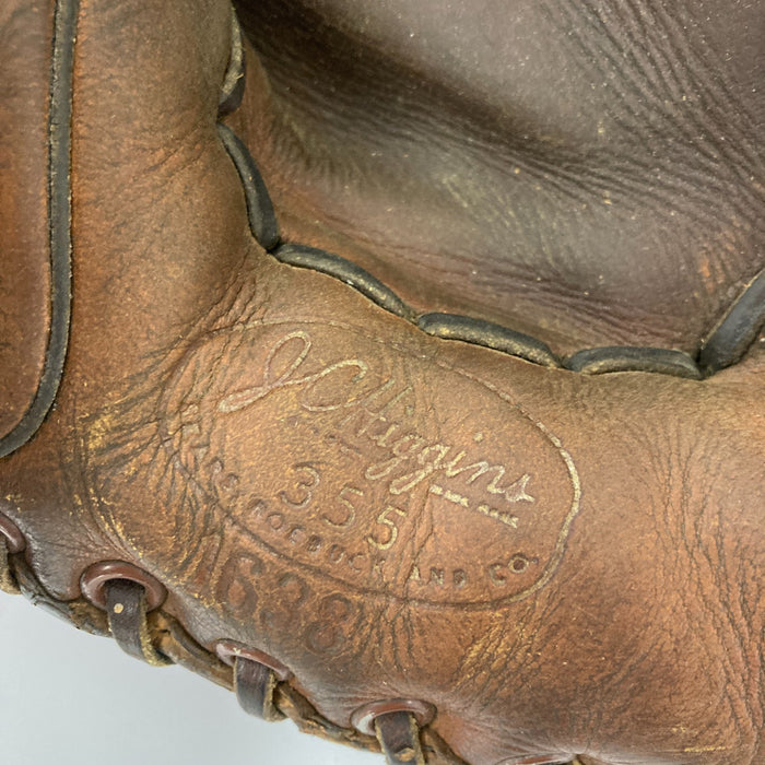 Bob Feller Signed Vintage 1950's Game Model Baseball Glove JSA COA