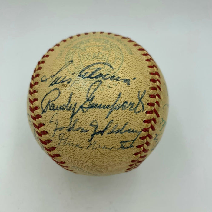 1950 Chicago White Sox Team Signed American League Baseball With Nellie Fox