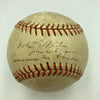 Kenesaw Mountain Landis Single Signed American League Baseball HOF JSA COA RARE