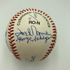 1976 Cincinnati Reds World Series Champs Team Signed Baseball Beckett COA
