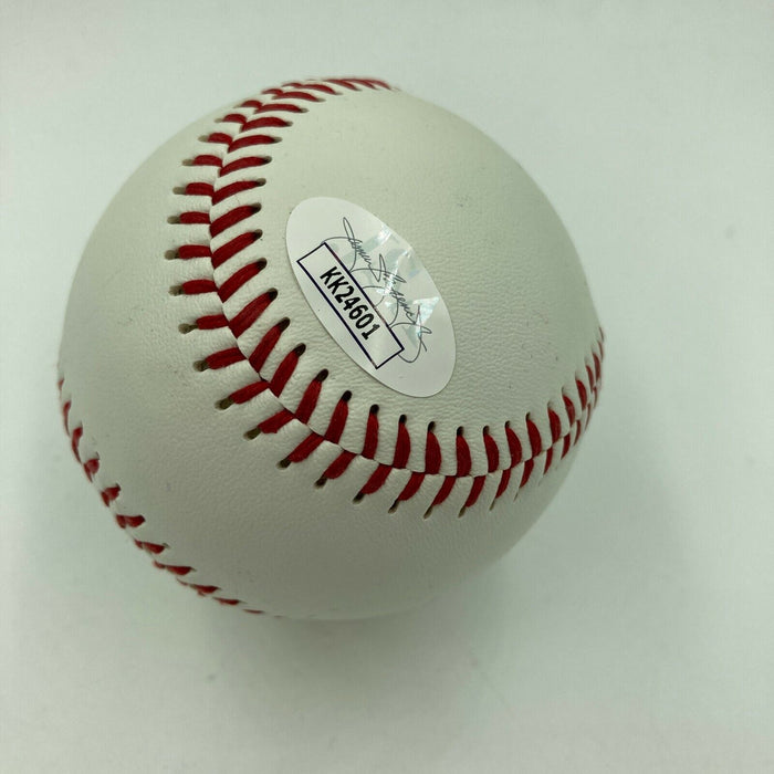 Buddy Rice Signed Autographed MLB Baseball Celebrity JSA COA Racing