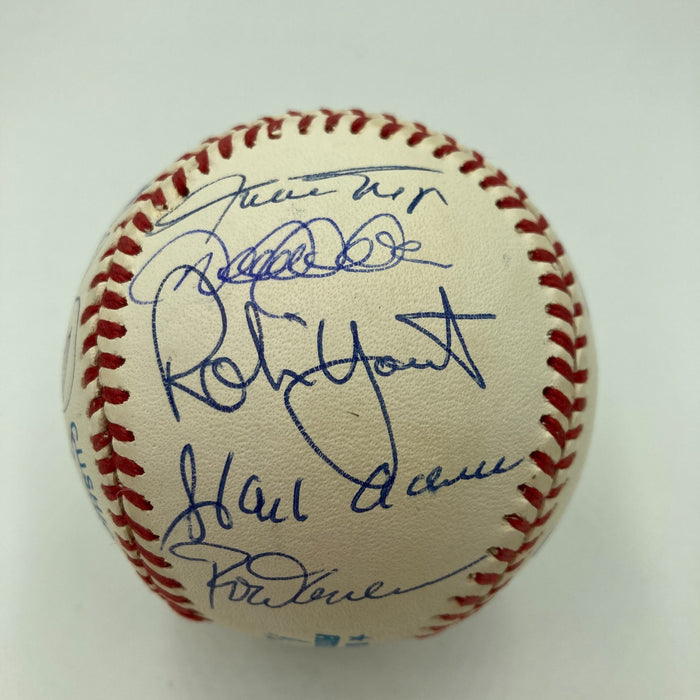 3000 Hit Club Signed Baseball 20 Sigs Willie Mays Derek Jeter Ichiro PSA