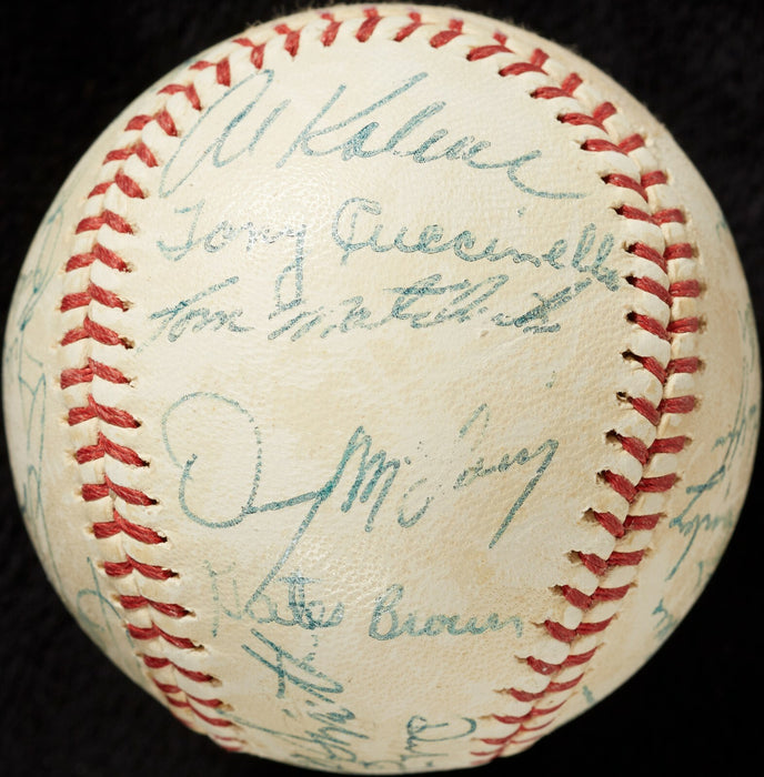 Nice 1968 Detroit Tigers World Series Champs Team Signed Baseball Beckett COA