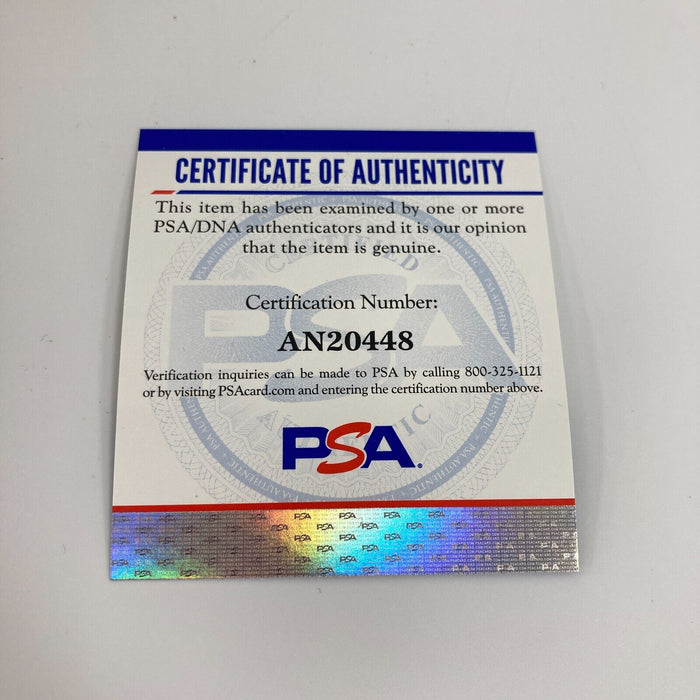 Jim Kelly & Thurman Thomas Signed Wilson NFL Football PSA DNA COA