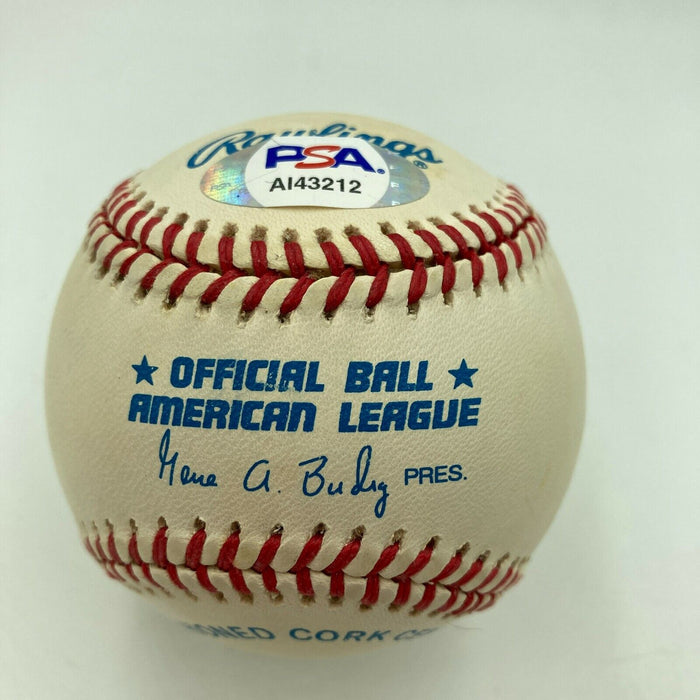 Gwyneth Paltrow & Ben Affleck Signed American League Baseball PSA DNA COA