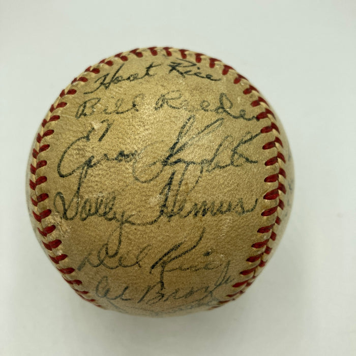 1949 St. Louis Cardinals Team Signed National League Baseball Stan Musial JSA