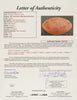1997 Michigan Wolverines National Champs Team Signed Football Tom Brady JSA COA