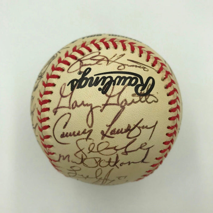 1997 St. Louis Cardinals Team Signed National League Baseball With Mark Mcgwire