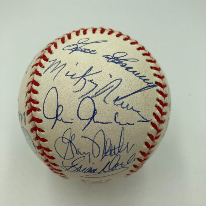 1978 New York Yankees World Series Champs Team Signed W.S. Baseball JSA COA