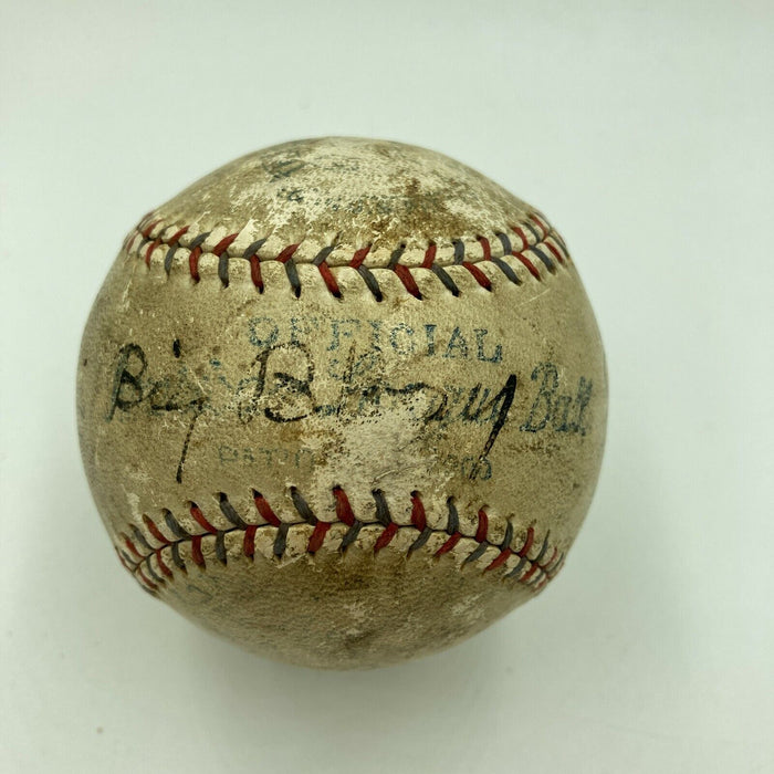 1930 World Series Game Used St. Louis Cardinals Team Signed Baseball PSA DNA COA