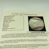 Gene Hackman Signed Autographed Official League Baseball With JSA COA RARE