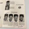 The Finest 1956 World Series Yankees Dodgers Signed Program Mantle Koufax JSA