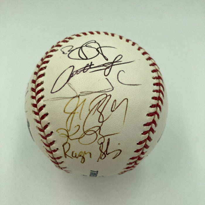 Justin Verlander Pre Rookie 2005 Futures All Star Game Team Signed Baseball MLB