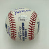 John Sterling Signed Heavily Inscribed STAT Baseball JSA COA RARE!