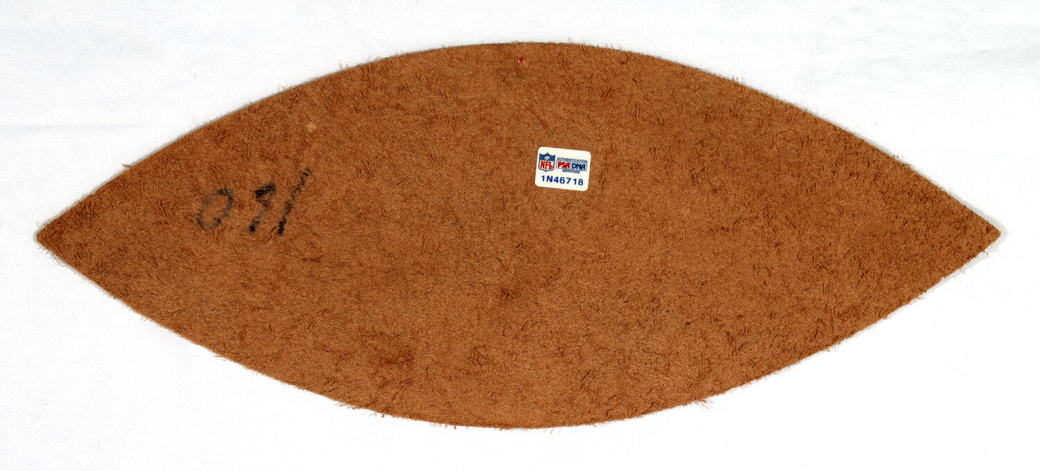 Mick Jagger Rolling Stones Band Signed Football Super Bowl XL Halftime Show PSA