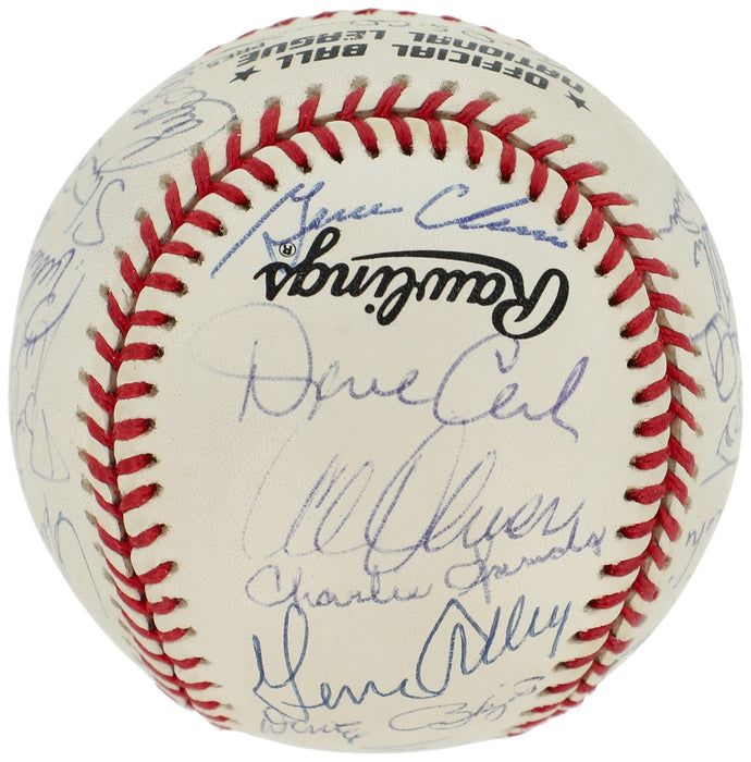 1971 Pittsburgh Pirates World Series Champs Signed Baseball Beckett COA