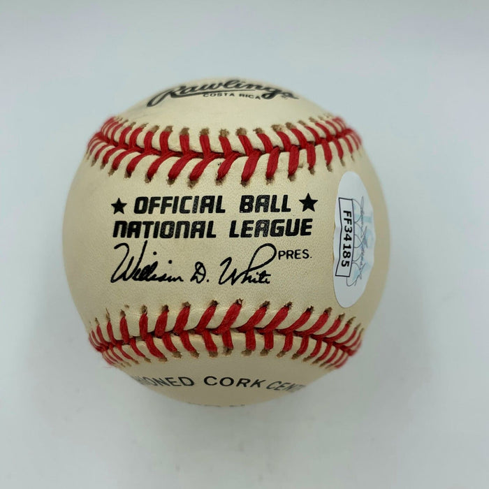 Gary Matthews Sr. Signed National League Baseball With JSA COA