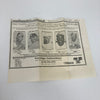 Mickey Mantle Signed 1952 Topps Gerry Dvorak 11x17 Print Photo JSA COA