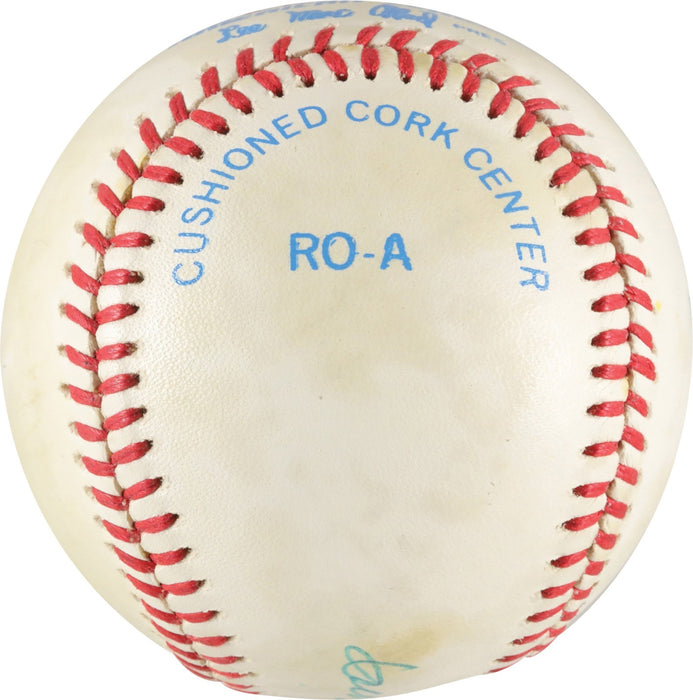 Mickey Mantle Ted Williams Carl Yastrzemski Triple Crown Signed Baseball PSA DNA