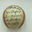 Ted Williams 1958 Boston Red Sox Team Signed American League Baseball JSA COA