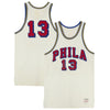 Wilt Chamberlain Signed Authentic Philadelphia Warriors Jersey UDA Upper Deck