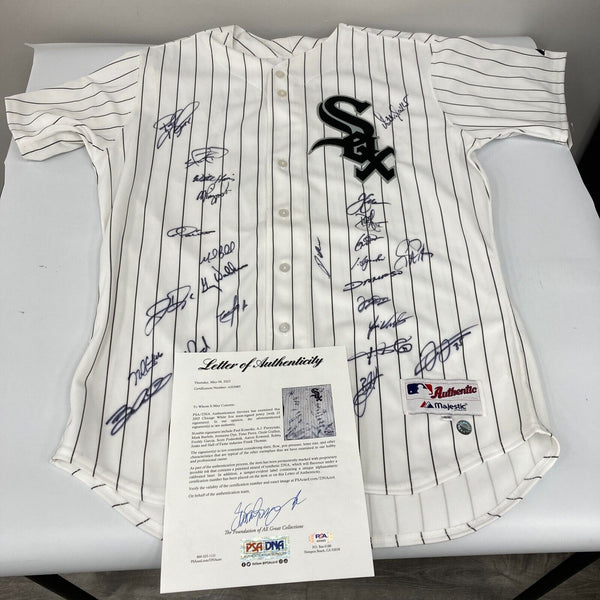 2005 Chicago White Sox Champs Team Signed World Series Jersey PSA DNA COA