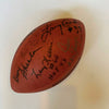 Vintage 1972 Miami Dolphins Super Bowl Champs Team Signed Football With JSA COA