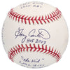 Gary Carter Signed Heavily Inscribed STAT Major League Baseball Beckett & RJ COA