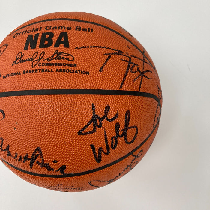 1992-93 Boston Celtics Team Signed Official NBA Game Basketball