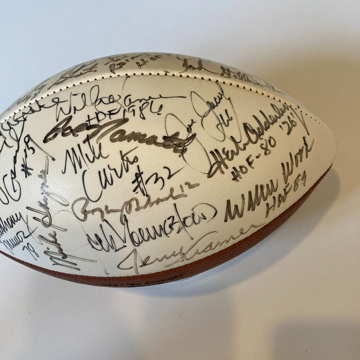 1997 All Time All Madden Team Signed Football 30 Sigs Walter Payton JSA COA