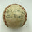 Joe Dimaggio 1960's Yankees Old Timers Day Multi Signed Baseball JSA COA