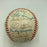 1977 New York Yankees World Series Champs Team Signed Baseball JSA COA