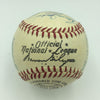 Nice 1958 Los Angeles Dodgers Team Signed National League Baseball JSA COA