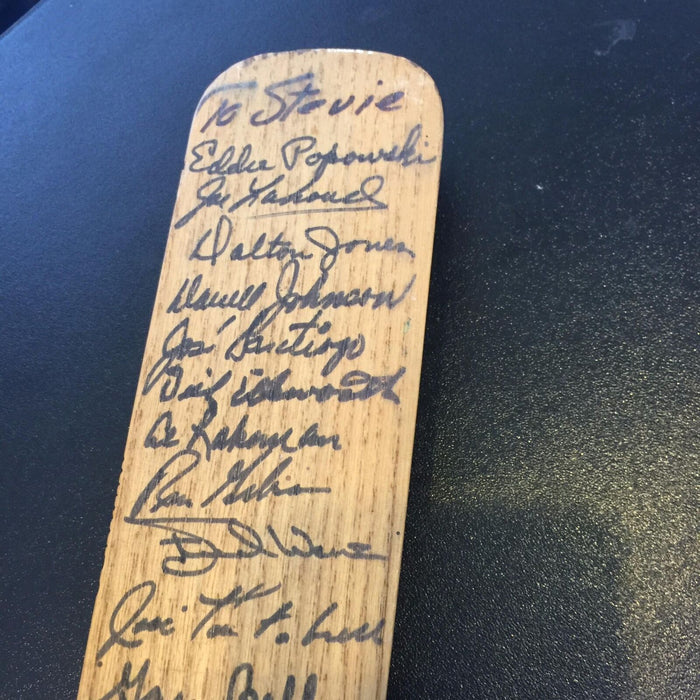 Beautiful 1968 Boston Red Sox Team Signed Game Used Bat Carl Yastrzemski PSA DNA