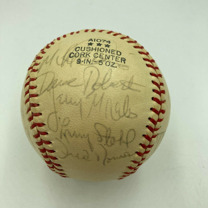 1972 San Diego Padres Team Signed Baseball PSA DNA COA