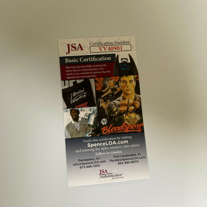 Sandra Bernhard Signed The King Of Comedy DVD Movie JSA COA
