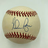 Nolan Ryan Signed Official 1980's American League Baseball JSA COA