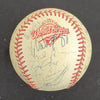 1996 New York Yankees World Series Champs Team Signed Baseball Derek Jeter BAS