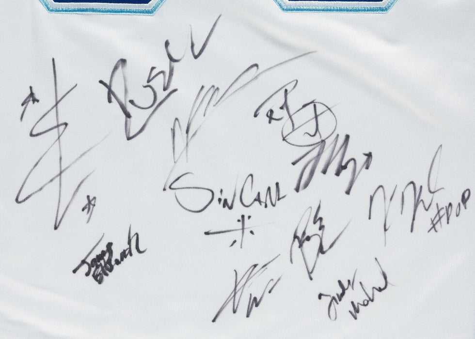 Wrestlemania Multi-Signed Jersey With 33 Signatures John Cena Beckett COA