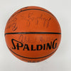 1987-88 Los Angeles Lakers NBA Champions Team Signed NBA Game Basketball JSA COA