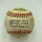 Lou Brock Signed Vintage National League Feeney Baseball Beckett Hologram