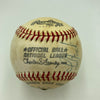 Lou Brock Signed Vintage National League Feeney Baseball Beckett Hologram