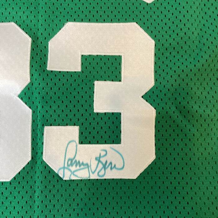 Larry Bird Signed 1992-93 Boston Celtics Pro Cut Game Model Jersey JSA & UDA